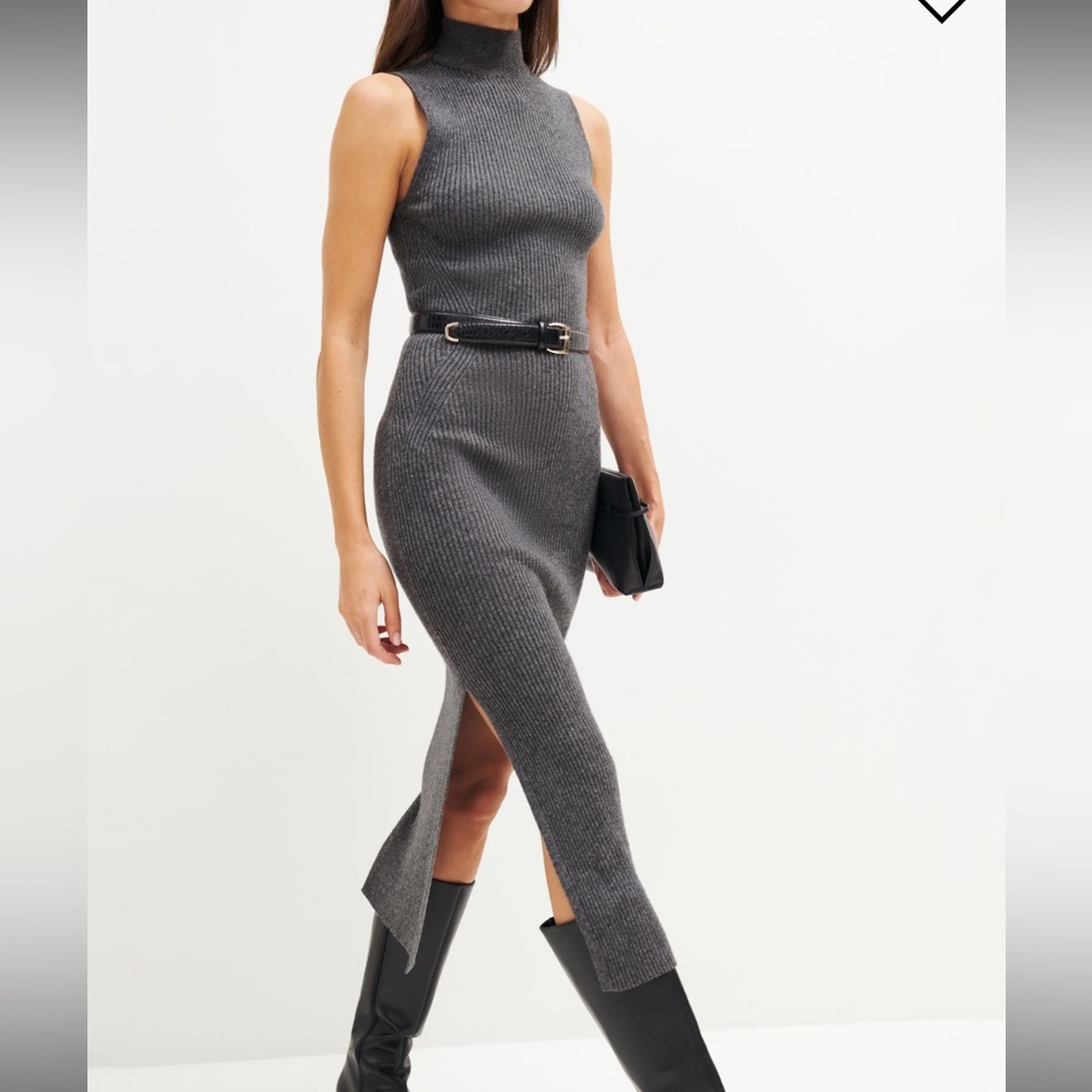 Ida Cashmere Sleeveless Sweater Dress